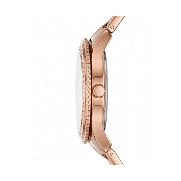 FOSSIL STELLA ES5131 Only Time - Armbanduhr 37 mm Gold ansicht-2