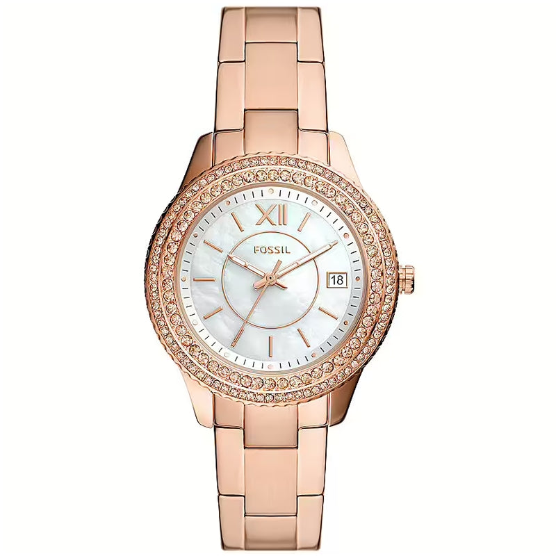 FOSSIL STELLA ES5131 Only Time - Armbanduhr 37 mm Gold