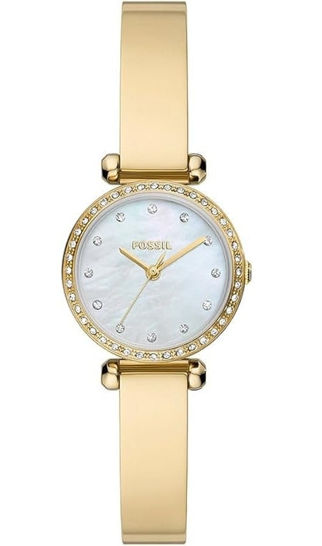 FOSSIL TILLIE MINI BQ3895 Only Time - Armbanduhr 26 mm Gold