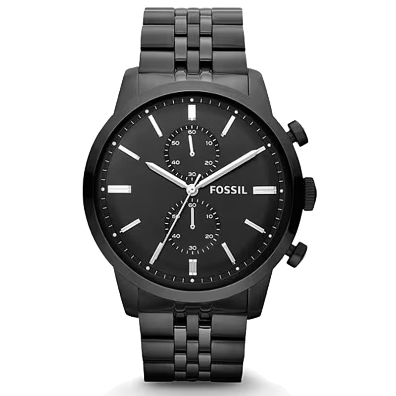 FOSSIL TOWNSMAN FS4787 Chronograph Armbanduhr 47 mm Schwarz
