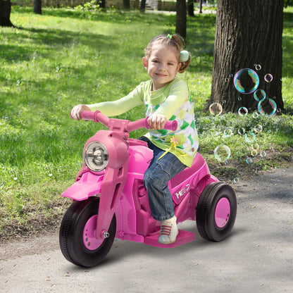 AIYAPLAY Kinder Elektro-Motorrad 6V Pink mit Musik & Seifenblasen - Fasnacht24.ch – Anwendungsansicht