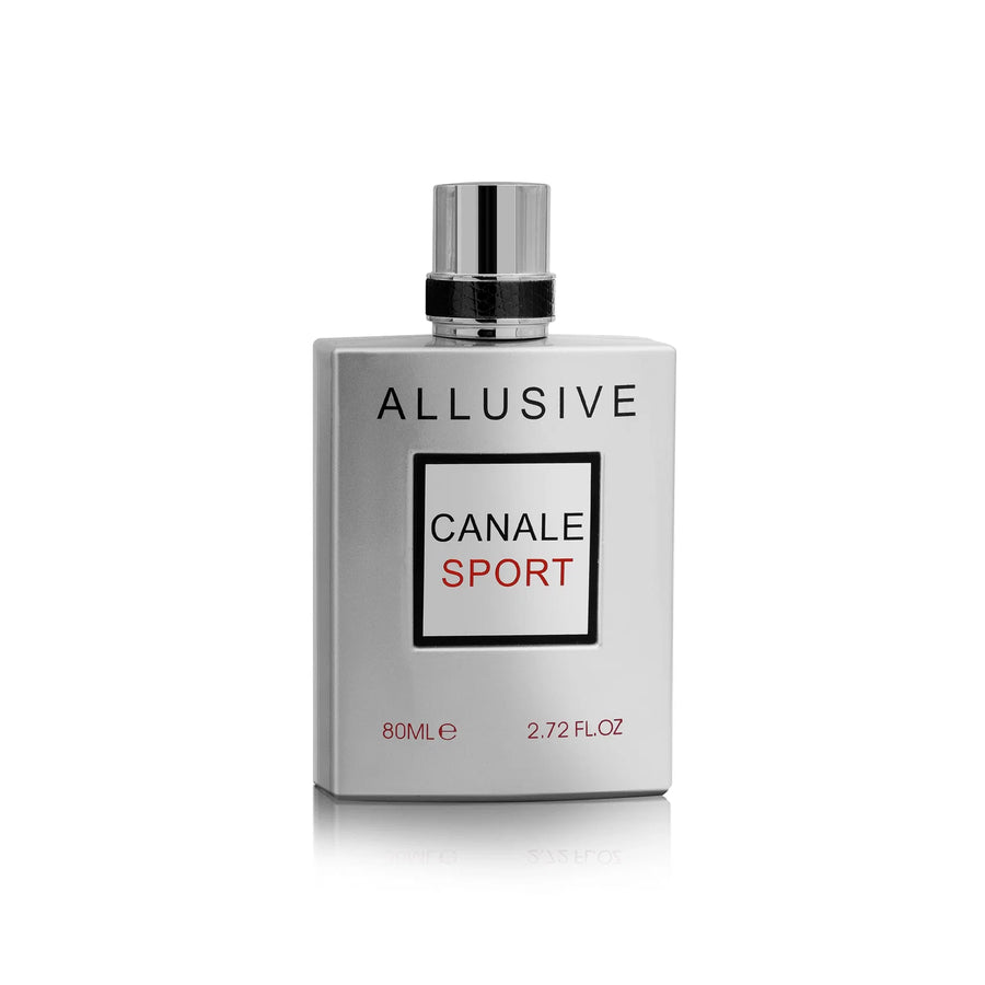 Fragrance World Allusive Canale Sport Eau de Parfum für Männer 80 ml