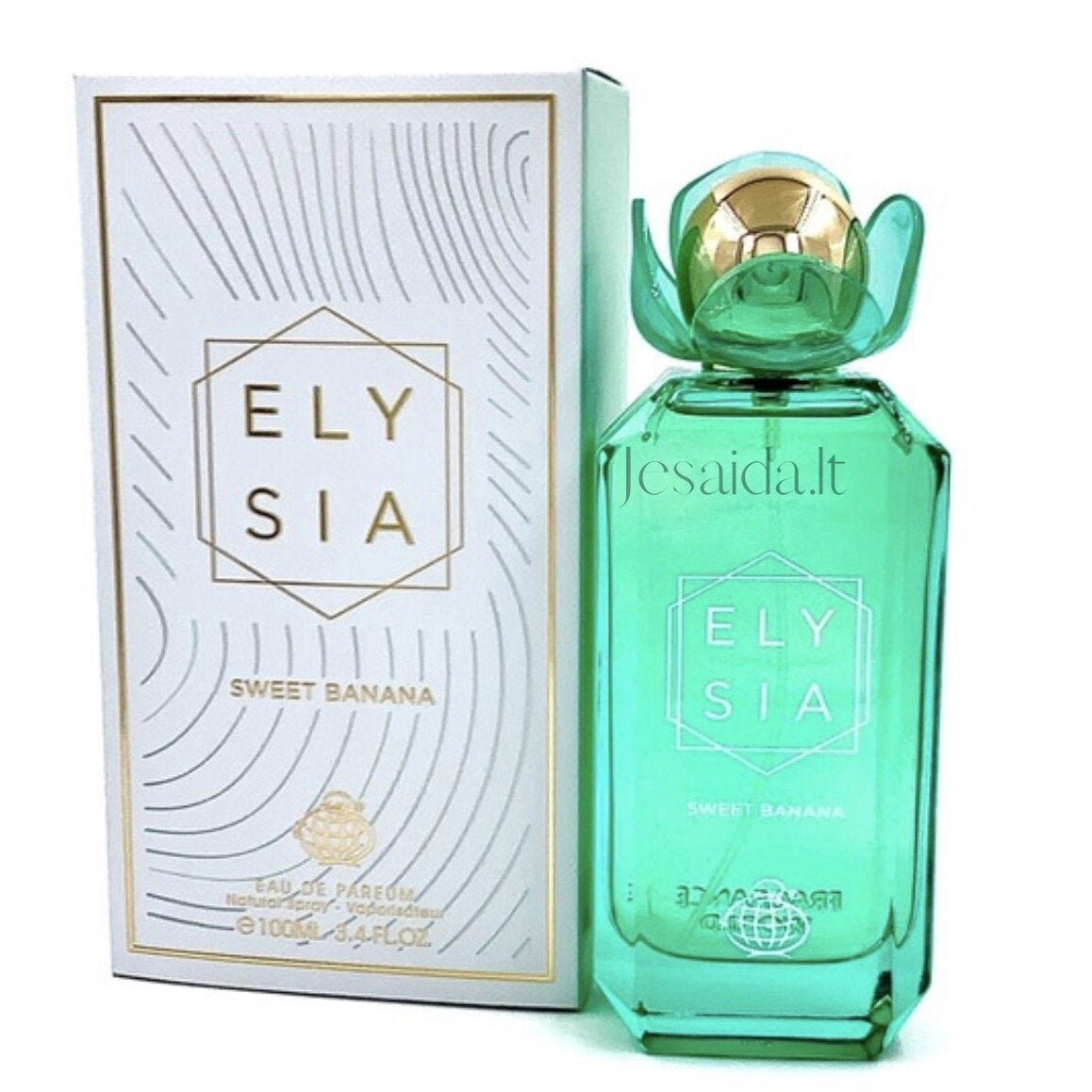 Fragrance World, Elysia Sweet Banana, Eau de Parfum, Für Frauen, 100 ml