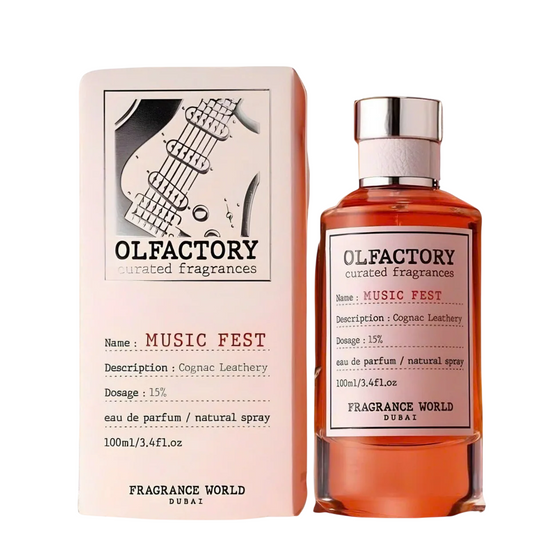 Fragrance World Fragrance World, Olfactory Music Fest, Eau De Parfum, For Men, 100 ml Regular