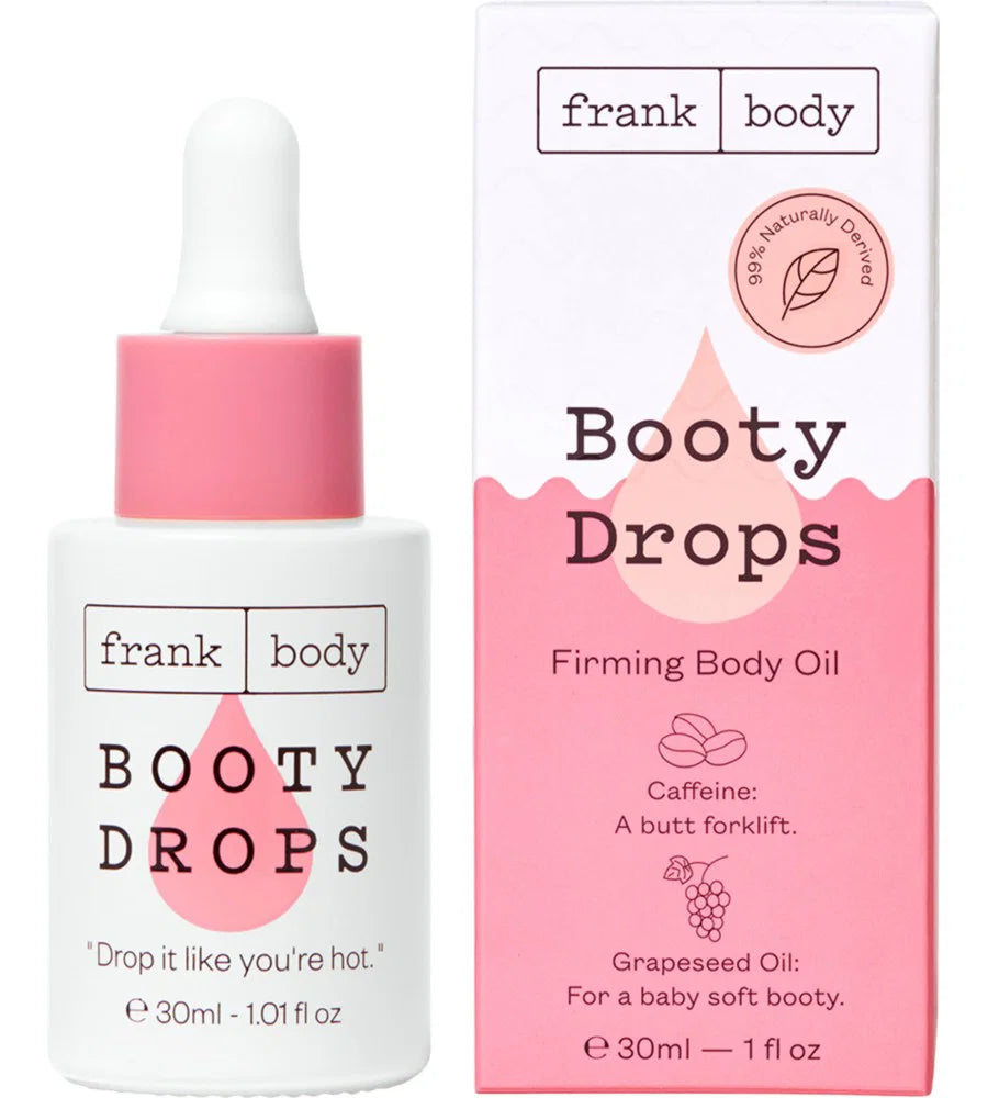 Frank Body, Booty Drops, Festigung, Körperöl, Für Hüften & Oberschenkel, 30 ml