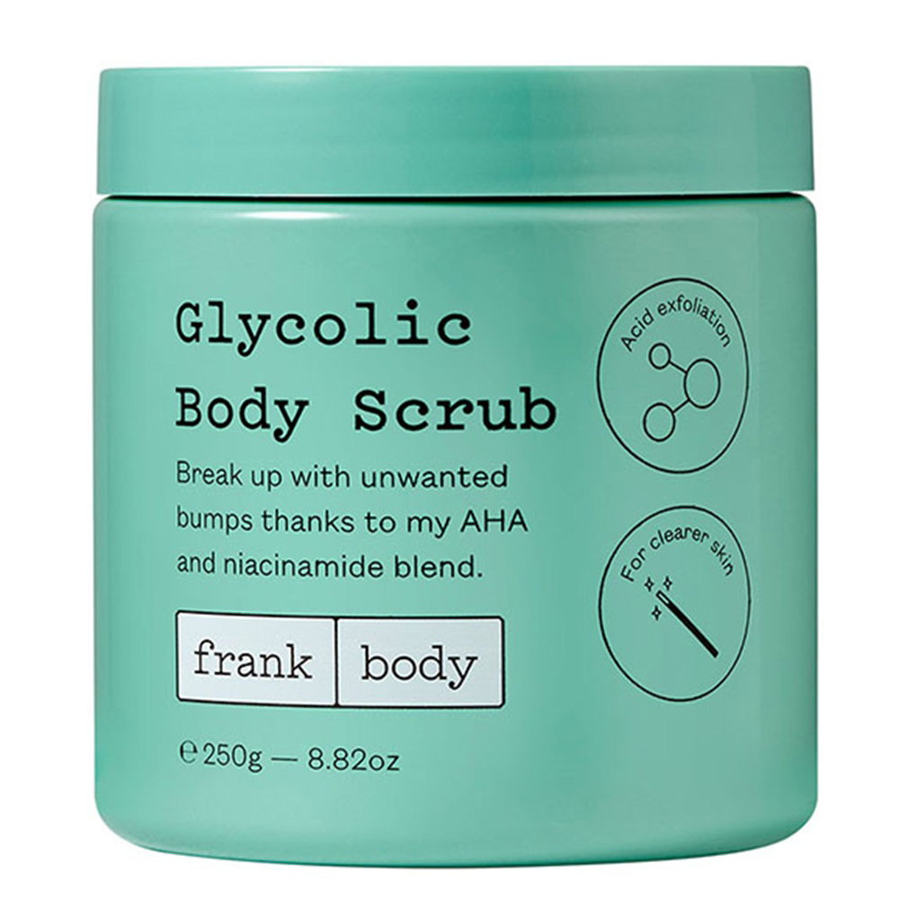 Frank Body Glycolic glättendes Körperpeeling 250 ml