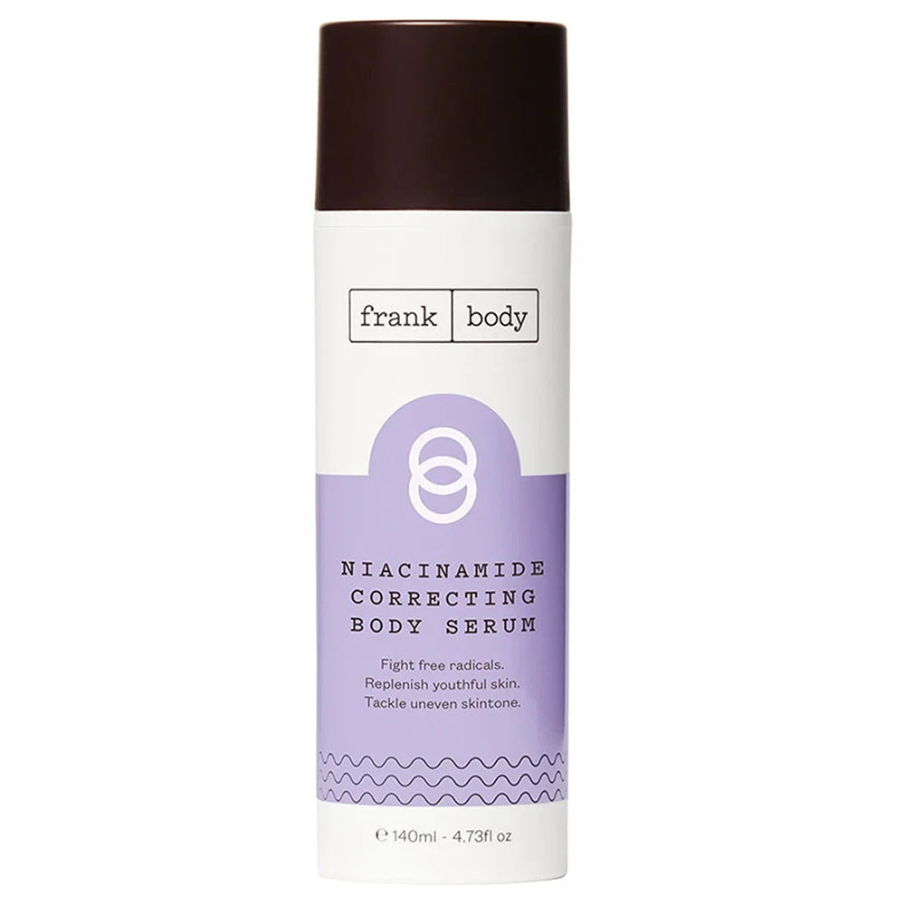 Frank Body, Niacinamide Correcting, Glättung und Abend, Körperserum, Täglich, 140 ml