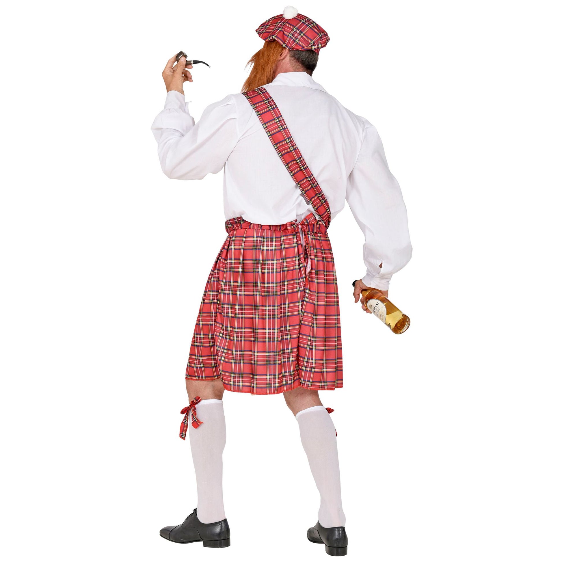 "FRECHER SCHOTTE" (Hemd, Kilt, Schärpe, kurze Hose mit Glied, Mütze mit Bart) – Ansicht 4