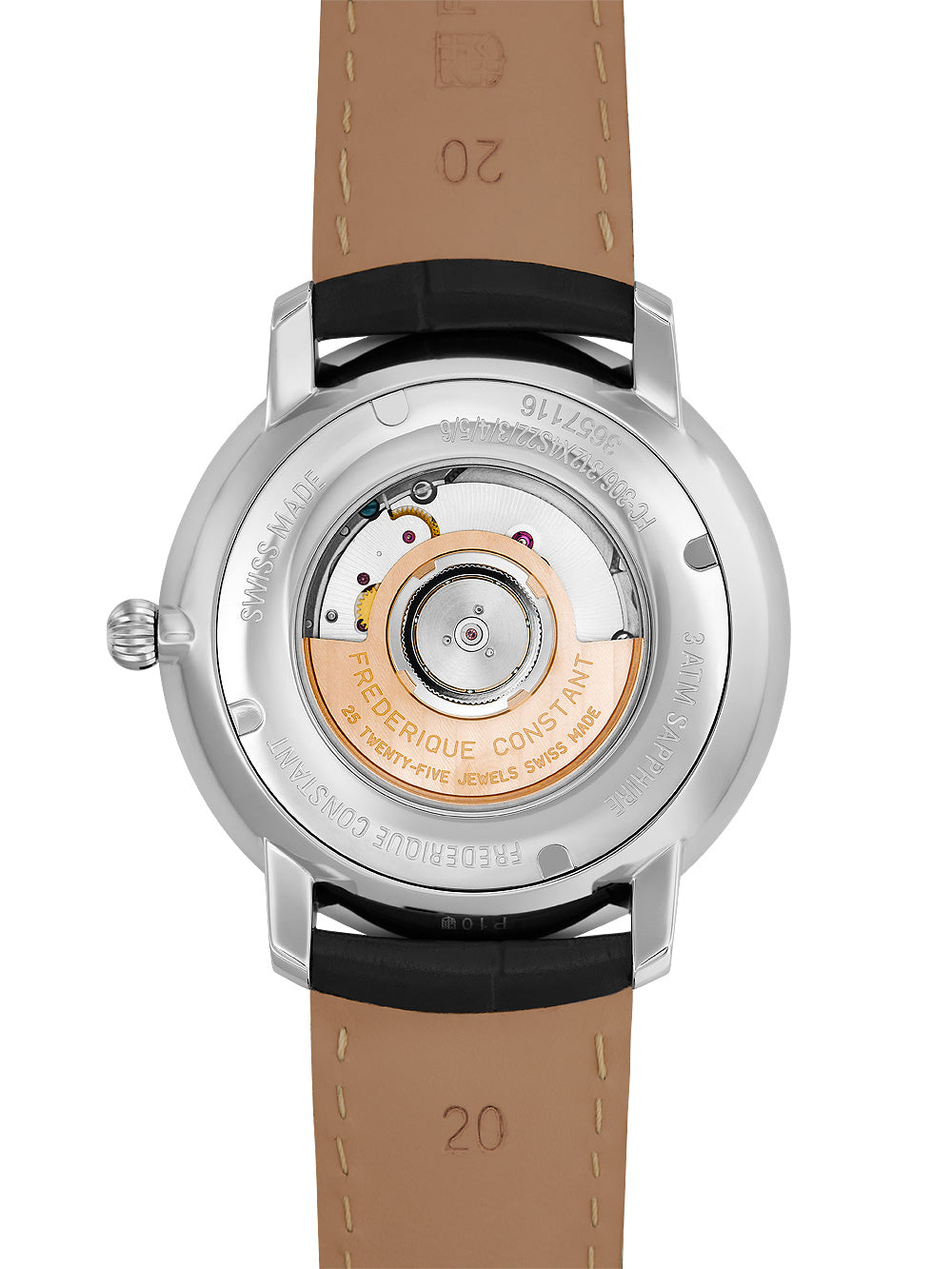 FREDERIQUE CONSTANT FC-312S4S6 Armbanduhr Rot ansicht-2
