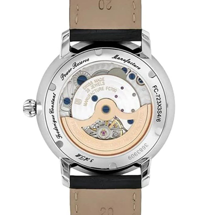 FREDERIQUE CONSTANT FC-723WR3S6 Only Time Armbanduhr 40 mm Rot ansicht-2