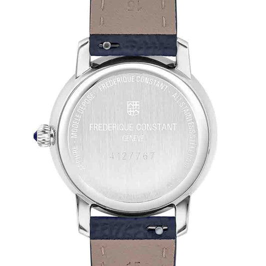 FREDERIQUE CONSTANT SLIMLINE Moonphase FC-206RS1S6 Moonphase Armbanduhr 30 mm Rot ansicht-2