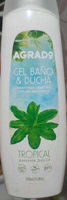 AGRADO AGRADO Duschgel Tropical 750 ml Gel für Bad und Dusche Kosmetik