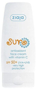 ZIAJA ZIAJA Sun Gesichtscreme Antioxidantien SPF 50 mit Vitamin C 50 ml Sonnenpflege