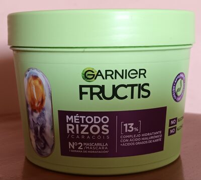 Garnier Fructis Método Rizo Mascarilla Haarmaske 370 ml