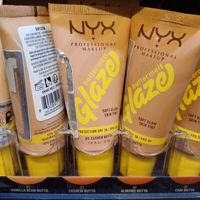 NYX NYX Buttermelt Glaze Protector Solar Tint SPF30 03 Cashew Butta 30 ml Haarfarbe