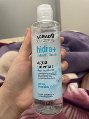 AGRADO AGRADO Agua Micelar Desmaquillante 250 ml Reinigungslösung Make-up Entferner Kosmetik
