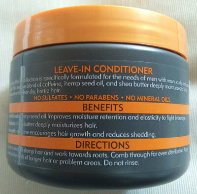 CANTU CANTU Shea Butter Leave-In Conditioner Men's Collection 370 g Haarpflege
