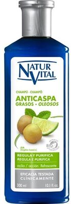 NATURVITAL NATURVITAL Antischuppen Shampoo für fettiges Haar 300 ml Kosmetik