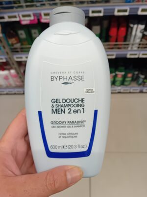 Byphasse Groovy Paradise Men 2-in-1 Körperpflege 600 ml