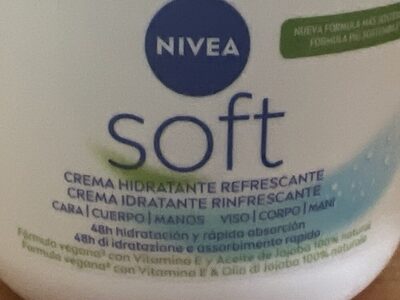 NIVEA NIVEA Soft Feuchtigkeitscreme 500 ml Creme Hidratante Refrescante Kosmetik