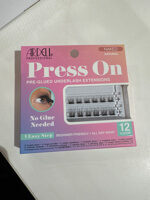 ARDELL Ardell Press On Pre-Glued Underlash Extensions Naked Natural 12 U Kosmetik