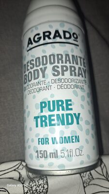 AGRADO AGRADO Desodorante Body Spray Pure Trend Deodorant Spray ohne Zusatzinformationen Kosmetik