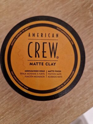 AMERICAN CREW AMERICAN CREW Matte Clay Haarstyling Ton Medium-High Hold 85 g Kosmetik