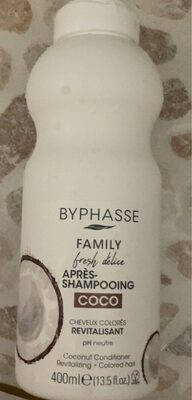 BYPHASSE BYPHASSE Family Fresh Delice Conditioner für coloriertes Haar 400 ml Kosmetik