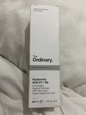 THE ORDINARY THE ORDINARY Hyaluronic Acid 2% + B5 Serum 30 ml Feuchtigkeitspflege Kosmetik
