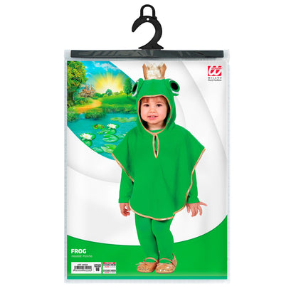 "FROSCH AUS PLÜSCH" (Poncho mit Kapuze) – Ansicht 3