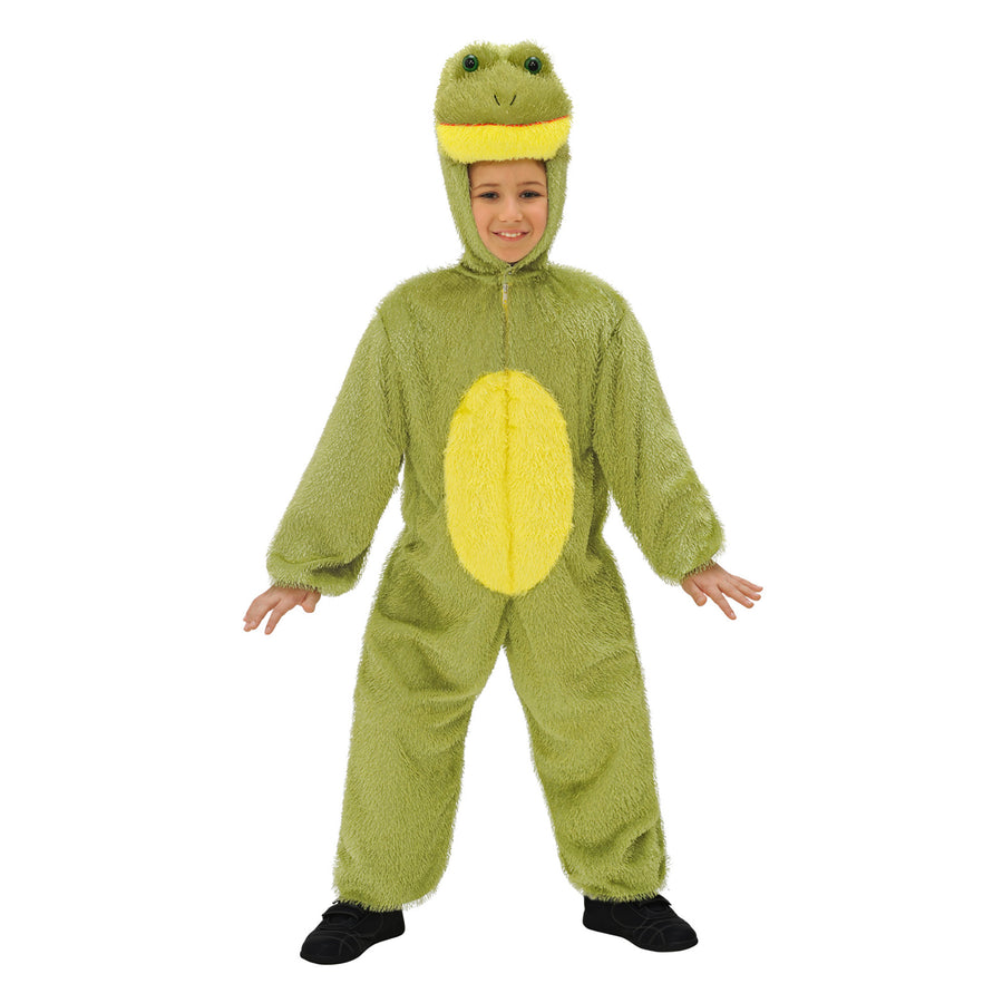 "FROSCH FUNNY" (Overall mit Kapuze) – Vorderansicht
