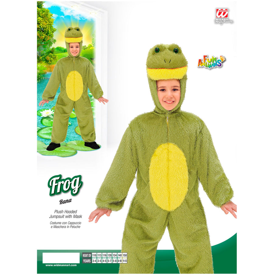 "FROSCH FUNNY" (Overall mit Kapuze) – Detailansicht