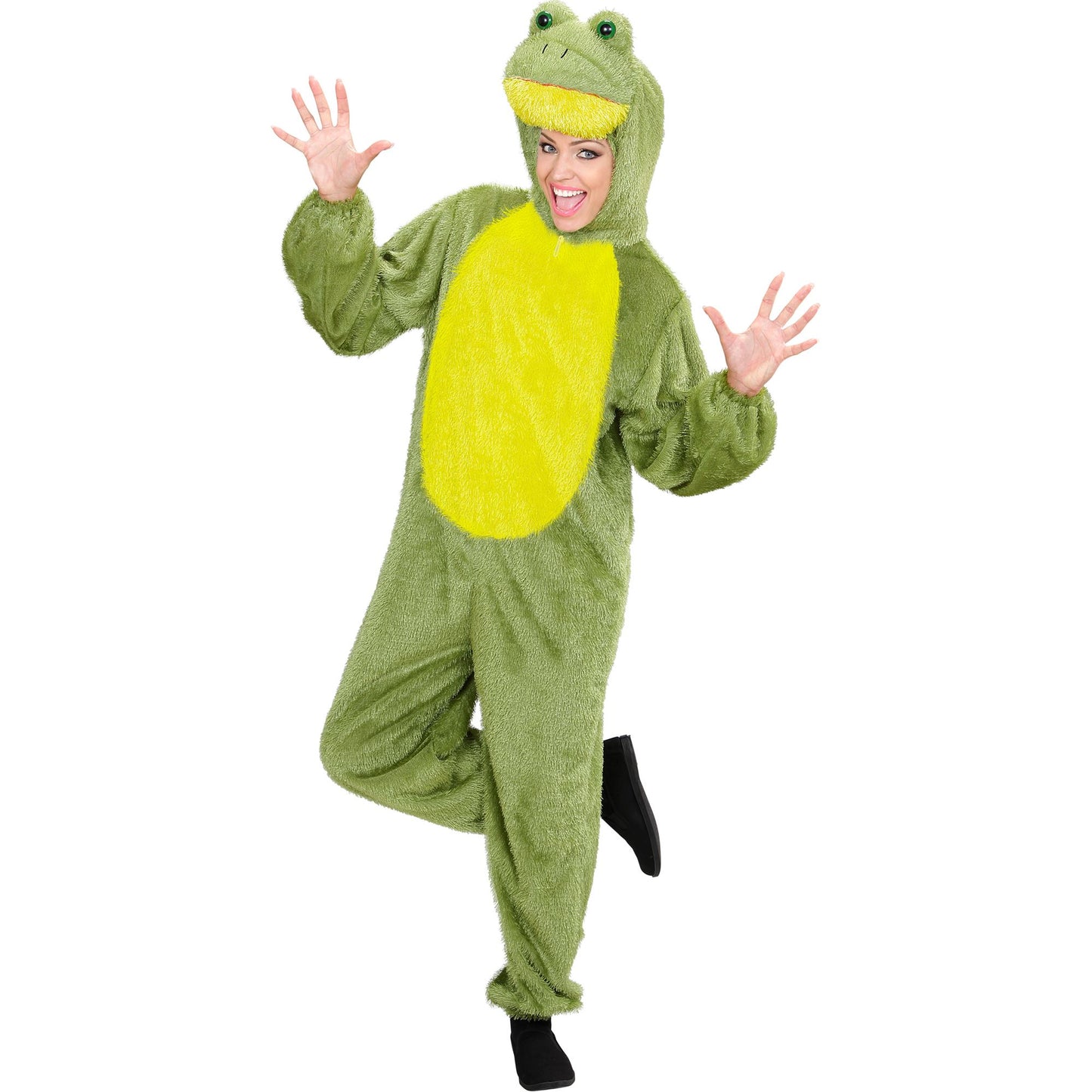 "FROSCH FUNNY" (Overall mit Kapuze) – Detailansicht