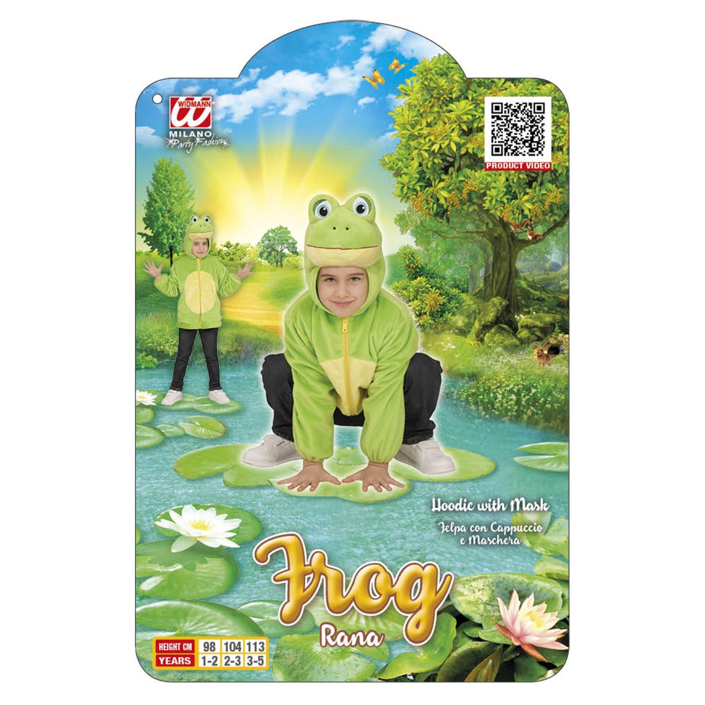 "FROSCH SOFT PLÜSCHKOSTÜM" (Jacke mit Kapuze) – Ansicht 3
