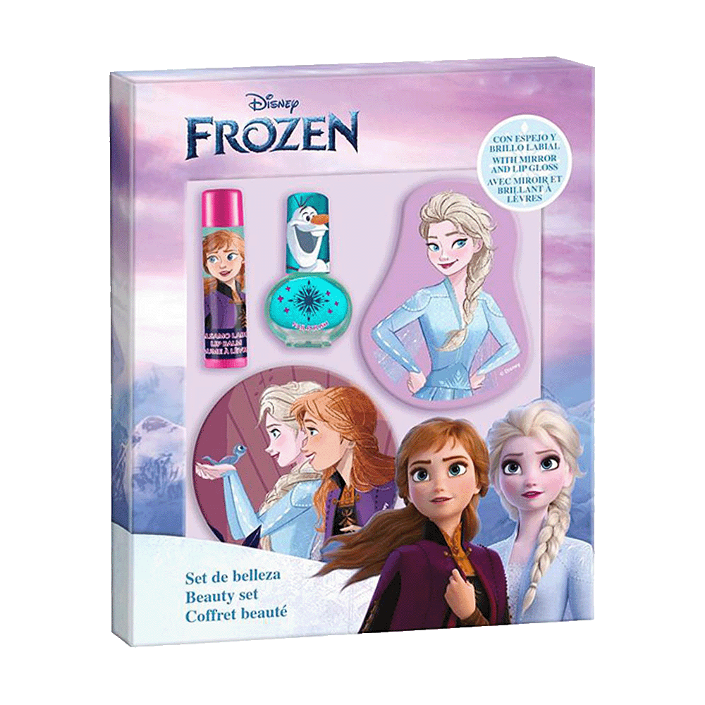 Disney Frozen Schminkset mit Beauty-Produkten und Spiegel