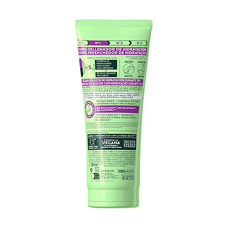 GARNIER Garnier Fructis Método Rizo Shampoo 200 ml Kosmetik