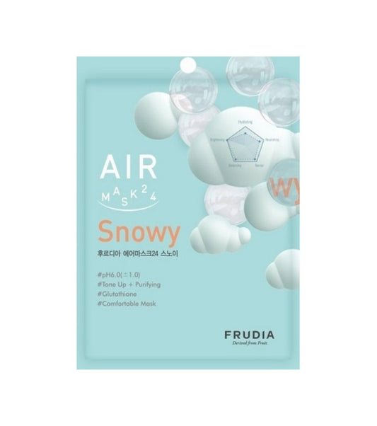 Frudia Frudia, Air 24 Snowy, Aufhellung, Gesichtsmaske, Für das Gesicht, 25 ml Regular