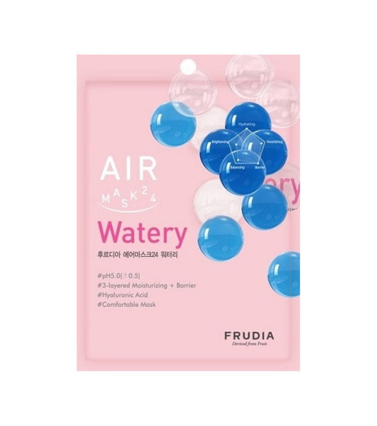 Frudia Frudia, Air 24 Watery, Feuchtigkeitsspendend, Gesichtsmaske, Für das Gesicht, 25 ml Regular
