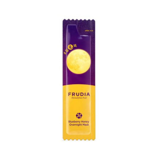 Frudia Frudia, Delivered From Fruit, Heidelbeere und Honig, Hydratisierend, Nacht, Crememaske, Für das Gesicht, 5 ml Regular