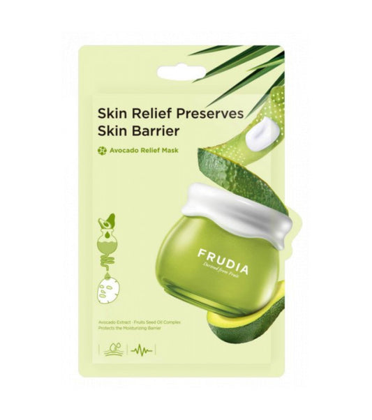 Frudia Frudia, Delivered From Fruit, Avocado, Stressabbau, Gesichtsmaske, Für das Gesicht, 20 ml Regular