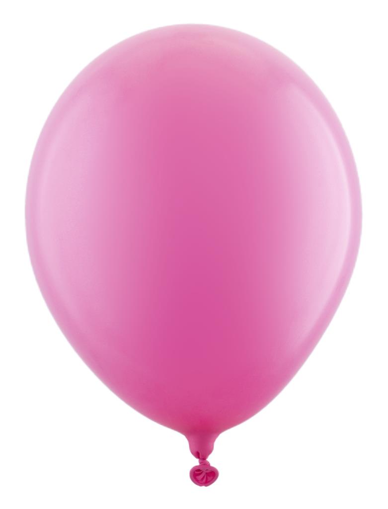 Latexballons Metallic Pink 27cm – 100 Stück von FunnyFashion - Fasnacht24.ch – Detailansicht
