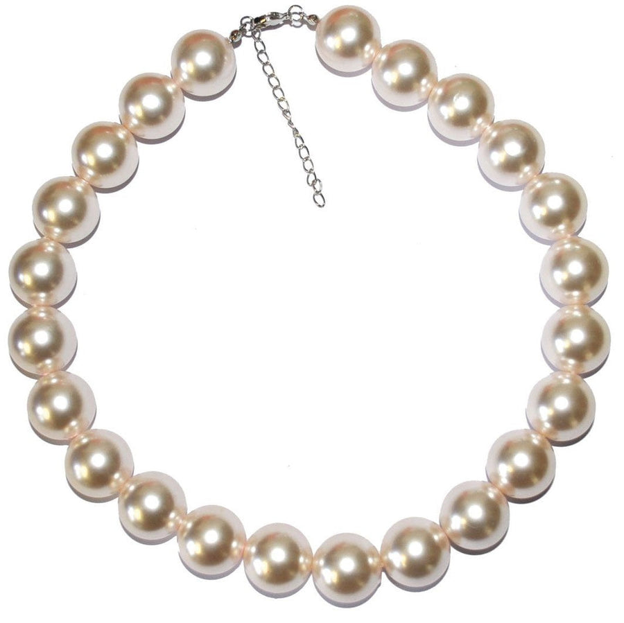 FunnyFashion Perlenkette mit grossen Muschelkern-Perlen von FunnyFashion auf fasnacht24.ch