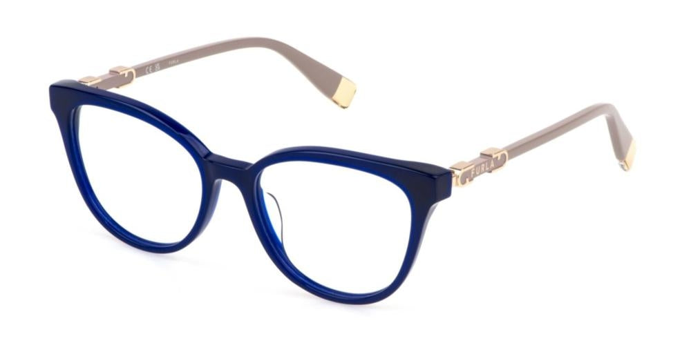 FURLA EYEWEAR VFU832 VFU832_03GR_52 Sonnenbrille ansicht-2