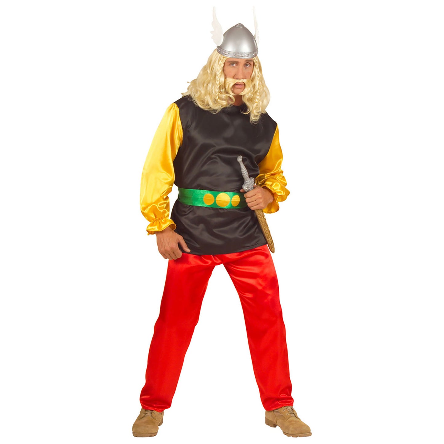"GALLIER" (Oberteil, Hose, Gürtel) – Vorderansicht