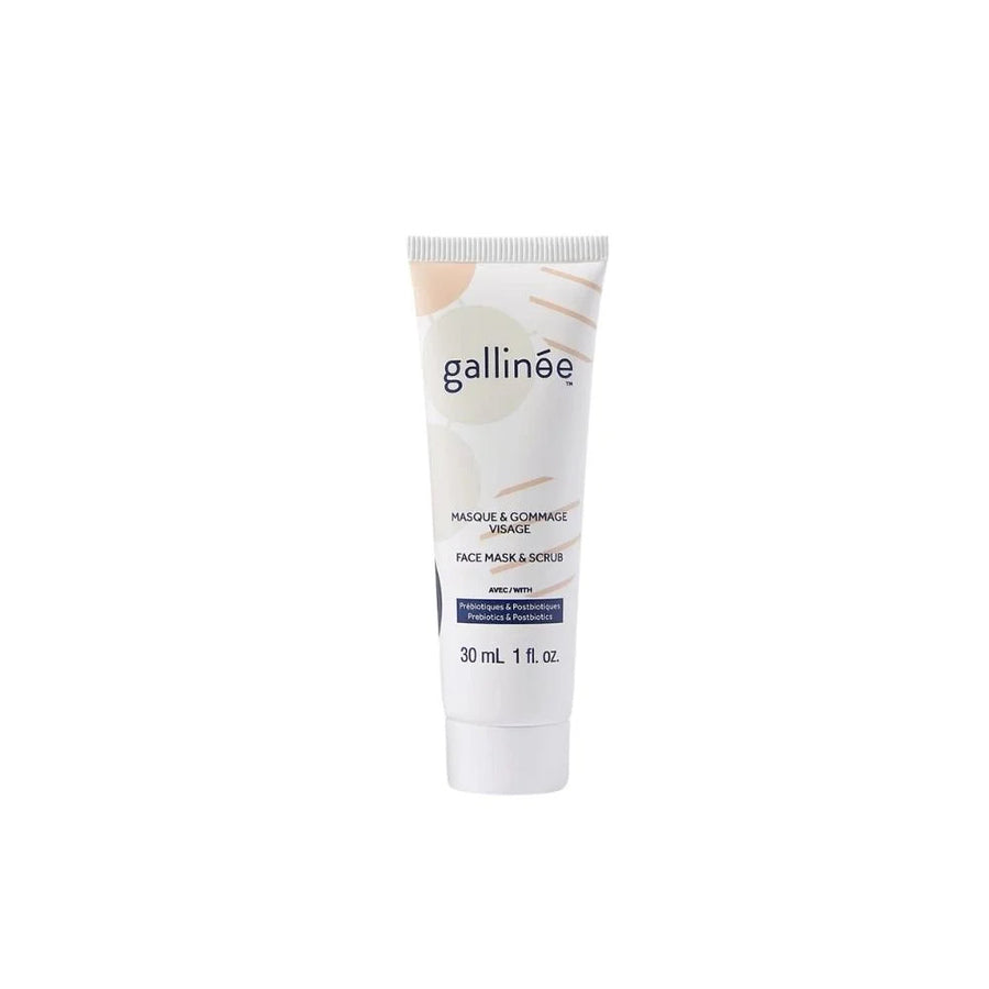 Gallinee Gallinee, Microbiome Skincare, Präbiotika, Raffination, Peelingmaske, Für das Gesicht, 30 ml Regular