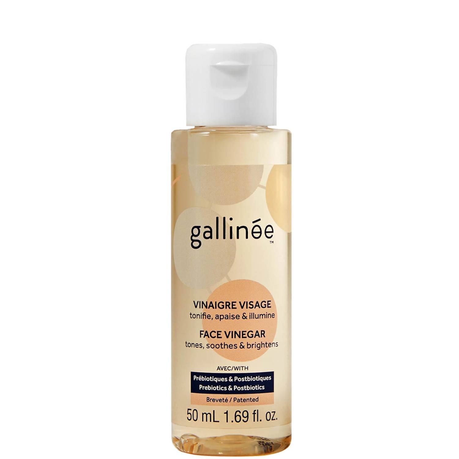 Gallinee Gallinee, Microbiome Skincare, Präbiotika und Postbiotika, Beruhigend, Lotion, Für das Gesicht, 50 ml Regular