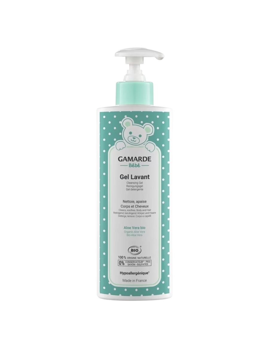 Gamarde Gamarde, Baby, Bio, Hydratisiert, Duschgel, Körper & Haar, 400 ml Regular