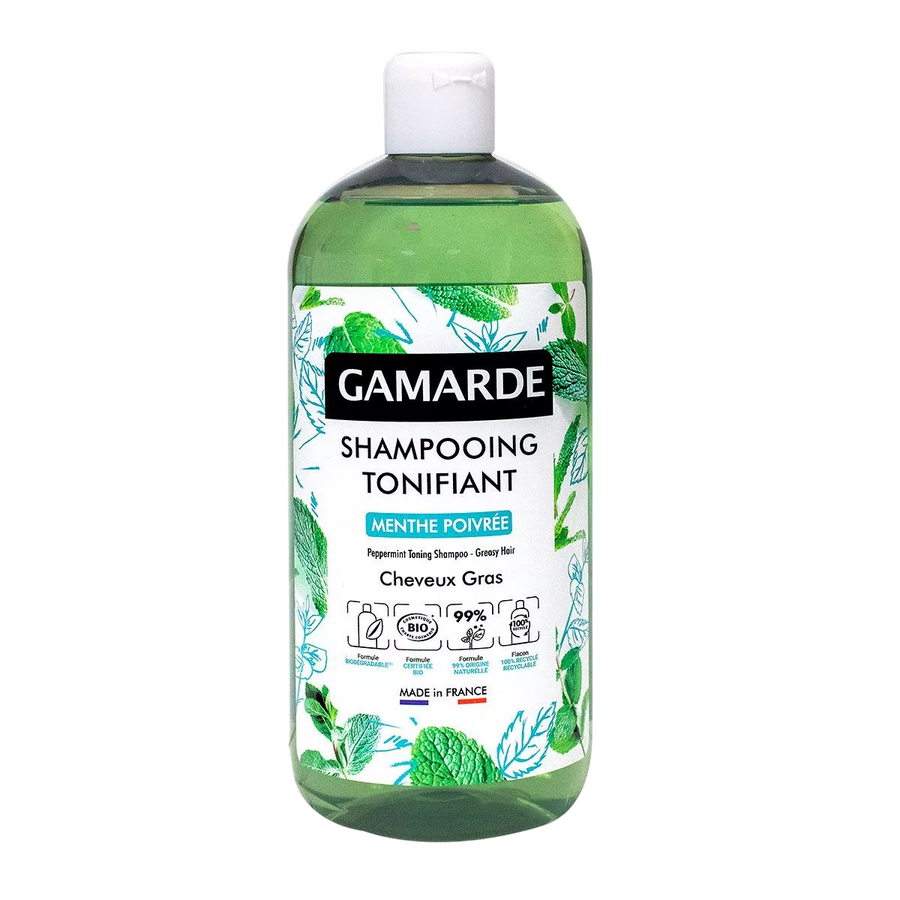 Gamarde Gamarde, Bio, Minze, Haarshampoo, Tönung, 500 ml Regular