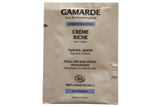 Gamarde Gamarde, Gamarde, Bio, Hydratisierend, Sahne, Für das Gesicht, 3 ml *Muster Sample