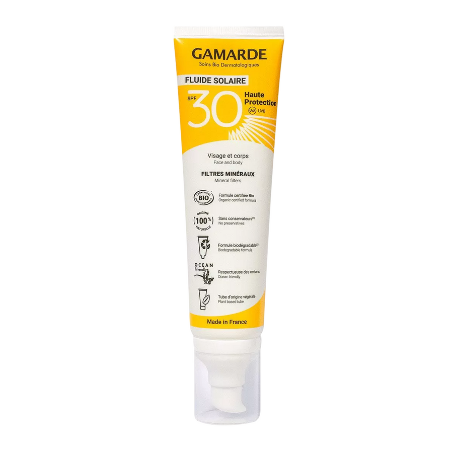 Gamarde Gamarde, Gamarde, Bio, Sonnenschutz, Sonnencreme, Körper, SPF30, 100 ml Regular